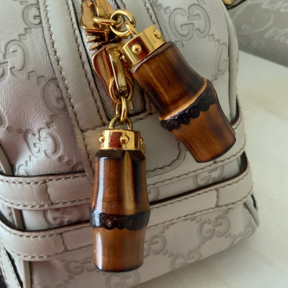 Gucci monogram horsebit  wave medium shoulder bag - Picture 6 of 16